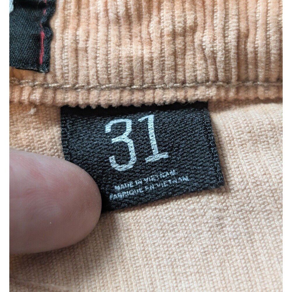 BDG Corduroy Carpenter Pants Size 31 Light Rust Slim Straight Urban Outfitters - Picture 7 of 10